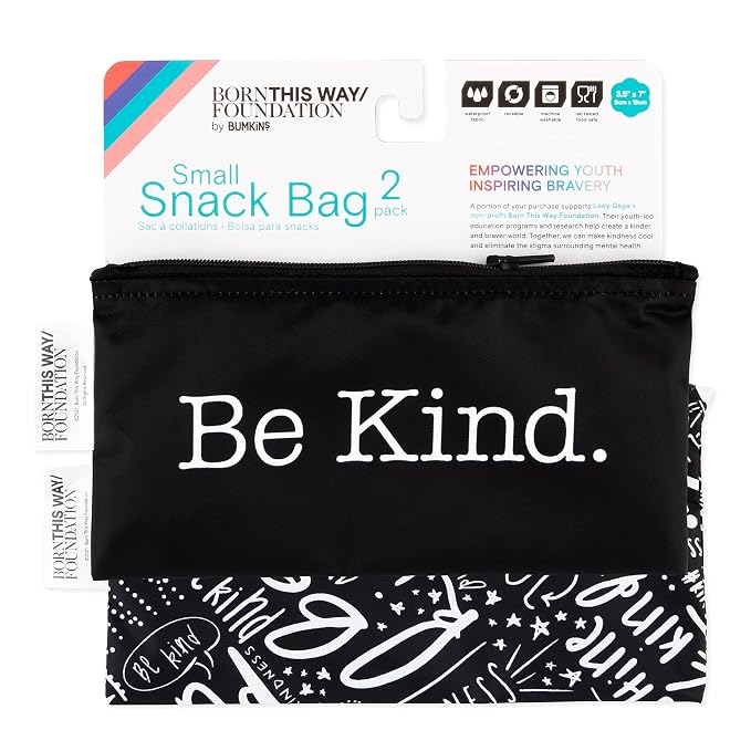 Bumkins Reusable Snack Bags, for Kids School Lunch and for Adults Portion - Image 6