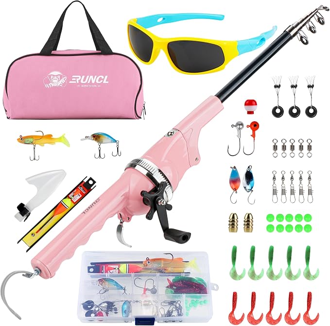 RUNCL Kids Fishing Pole by RUNCL