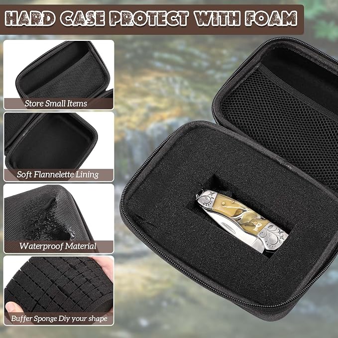 EVA Hard Case with Customizable Foam Protective EVA Carrying Case Shockproof - Image 4