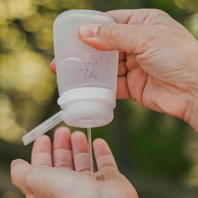 humangear GoToob+ Refillable Silicone Travel Size Bottles - Image 6