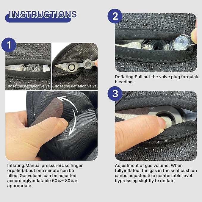 Seat Cushion, Inflatable Wheelchair Cushion - Image 5