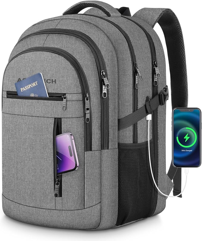 Travel Laptop Backpack, Extra Large Laptop Backpack, 17 Inch Laptop Backpack by AslotechDirect