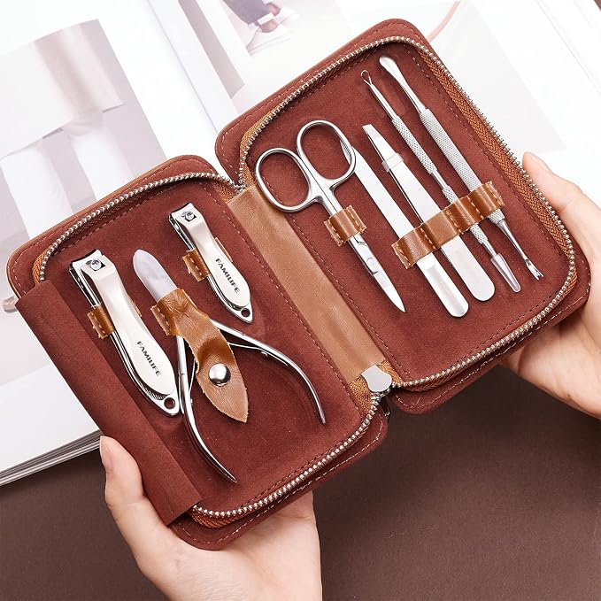 FAMILIFE Manicure Set, Nail Clippers Pedicure Tool, Nail Kit - Image 8