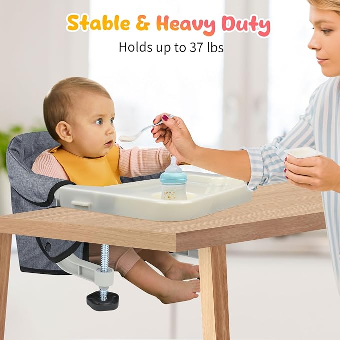 Hook on High Chair with Tray: High Chair - Image 4
