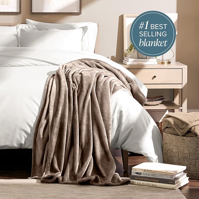 Bare Home Fleece Blanket - Image 2