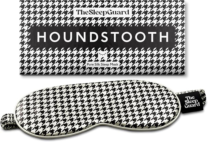 Pure Silk Sleep Mask Light Blocking Travel Essentials. Eye Masks by TheSleepGuard