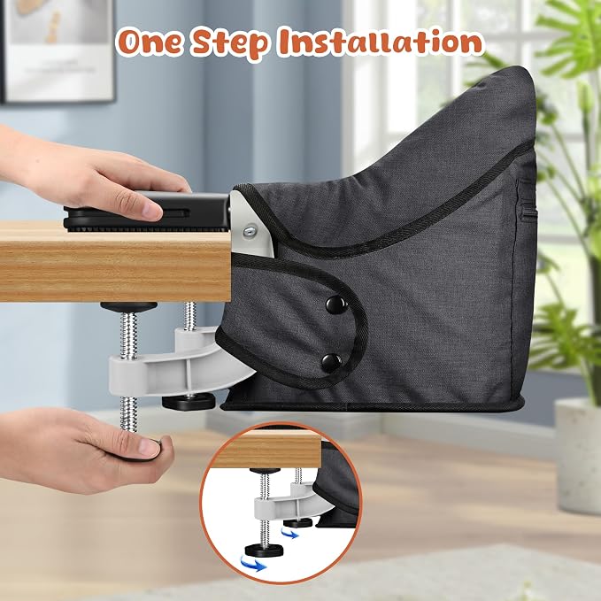 Hook On High Chair, Jozzve Clip on High Chair - Image 3