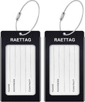 Luggage Tags Metal Suitcase Tags Travel Bag ID Identifier Luggage Tag by WeBravery