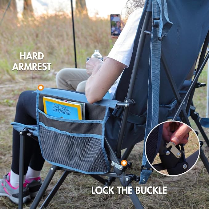 Portal Camping Chair with Lumbar Support - Image 5