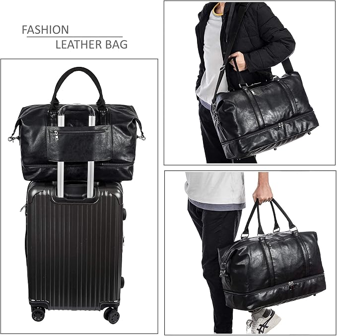 Weekender Overnight Bag Carry On Bag Travel Bag - Image 6
