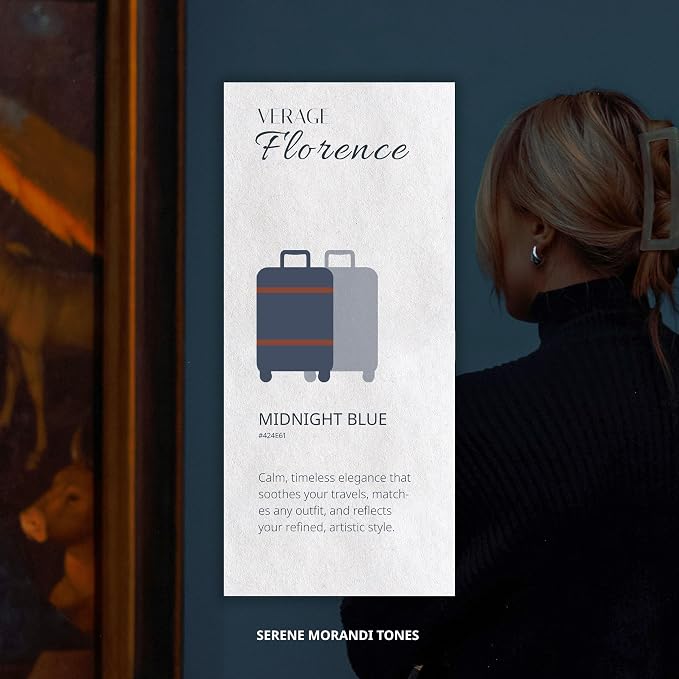 Verage Florence Hardside Carry-On Luggage - Image 3