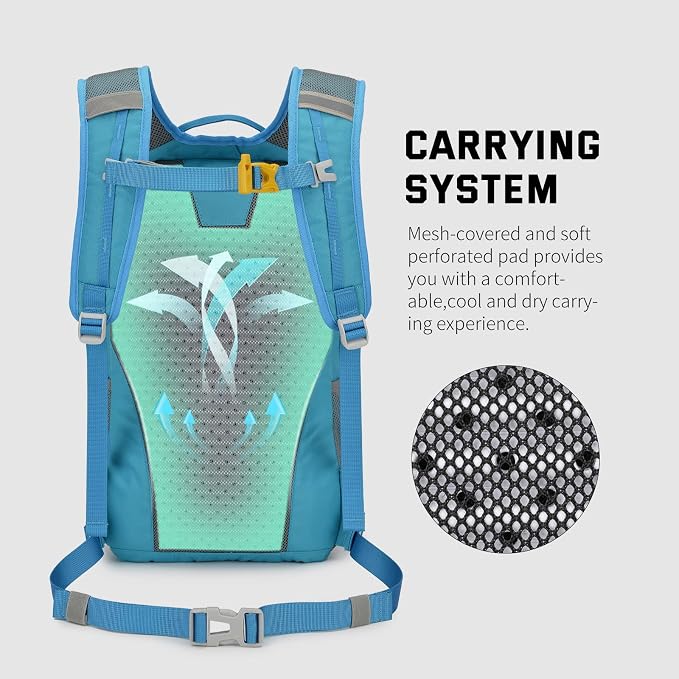 SKYSPER Small Hiking Backpack, 20L Lightweight Travel Backpacks Hiking Daypack - Image 2