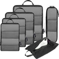 BAGAIL 6 Set Ultralight Compression Packing Cubes Packing Organizer by BAGAIL