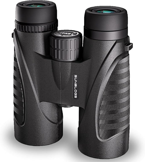12x42 HD Binoculars for Adults, Super Bright BAK4 Prism High Powered Waterproof by SunBlogsArt-HandmadeMetalArtwork
