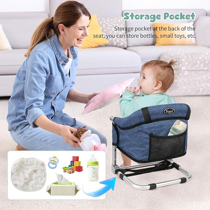Booster Seat for Dining Table: Portable Toddler Booster Chair - Image 8