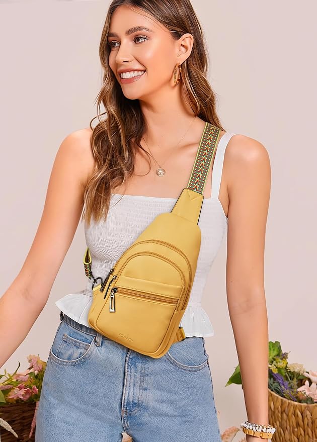 Sling Bag Crossbody Bags for Women Small Cross Body Bag Fanny Packs Chest Sling - Image 2