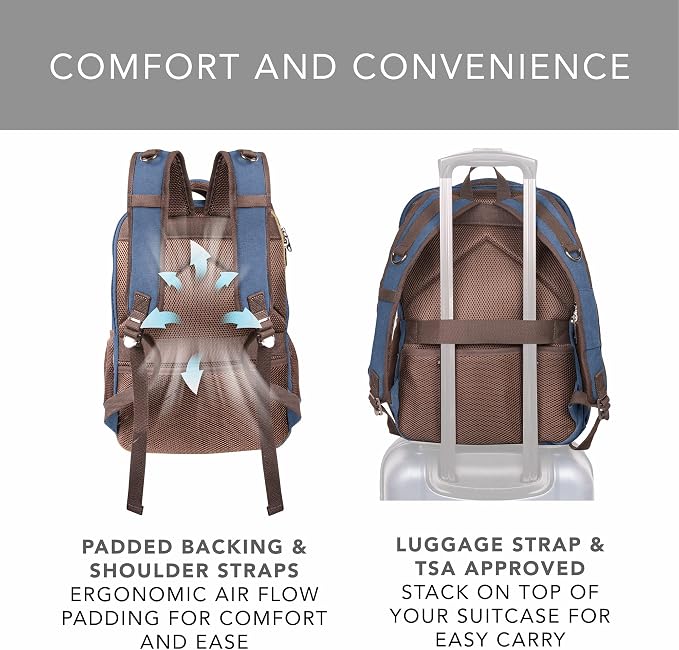 Ama Dablam Premium Original Canvas Backpack/ 17”Laptop/XL-30L/ Many Pockets | - Image 6