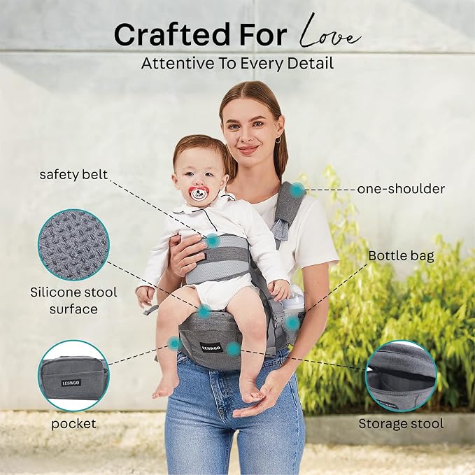 Baby Hip Carrier, Toddler Carrier - Image 3