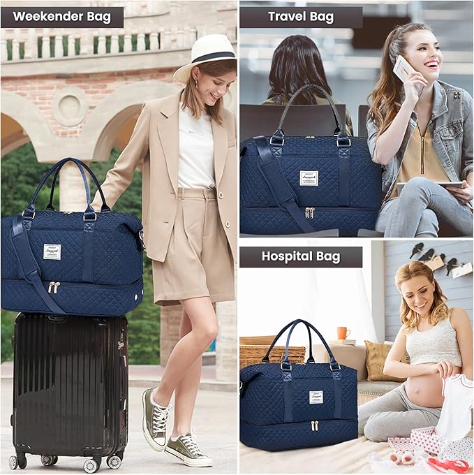 LOVEVOOK Travel Duffle Bag, Weekender Bags - Image 6