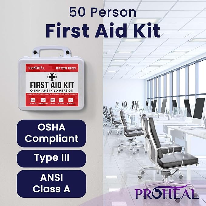 50 Person OSHA Compliant First Aid Kit - Image 2