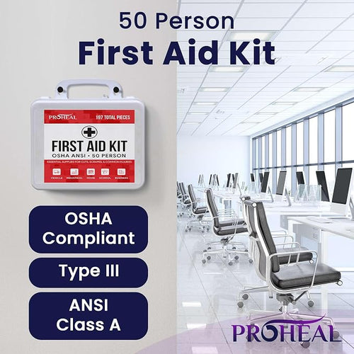50 Person OSHA Compliant First Aid Kit - Image 2