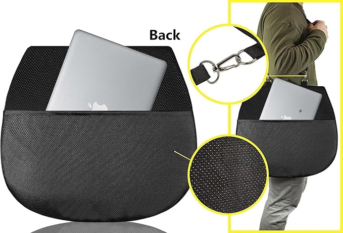 Sojoy Coccyx Gel Seat Cushion- Orthopedic Memory Foam Chair Cushions - Image 4