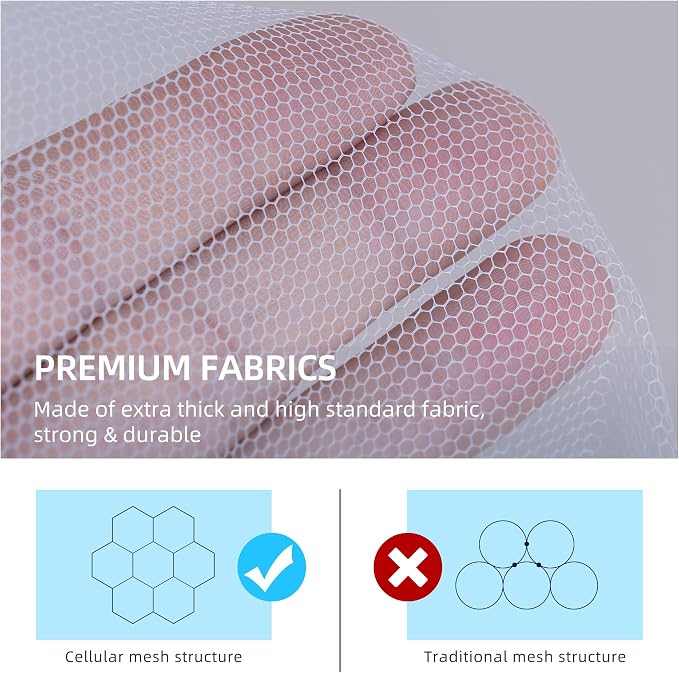 Pop-Up Mosquito Net Tent for Bed, Portable Folding Design Outdoor Camping Bed - Image 3