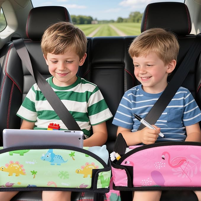 Kids Travel Tray, Toddler Road Trip Essentials - Image 2