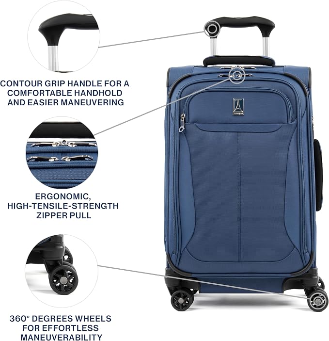 Travelpro Tourlite Softside 21" Expandable Luggage - Image 3