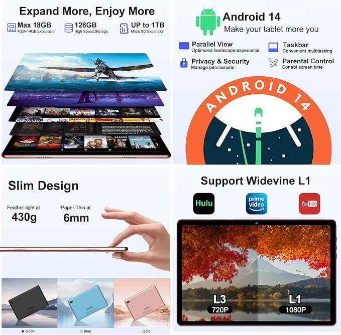 2025 Tablet Android 14 Tablets - Image 5