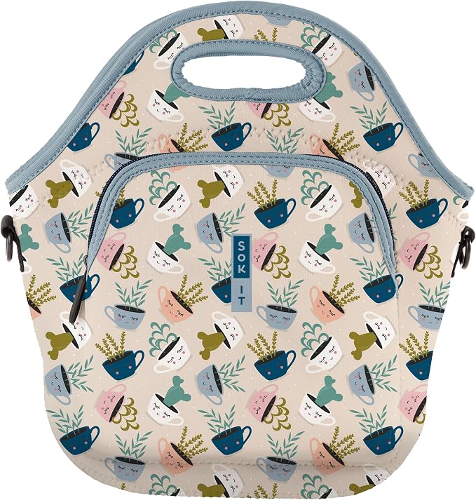 Sok It LunchTote Zippered Bag Insulated Neoprene Caddy by SokIt