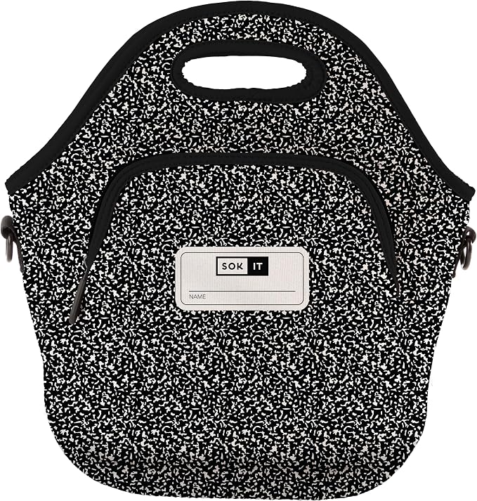 Sok It LunchTote Zippered Bag Insulated Neoprene Caddy by SokIt