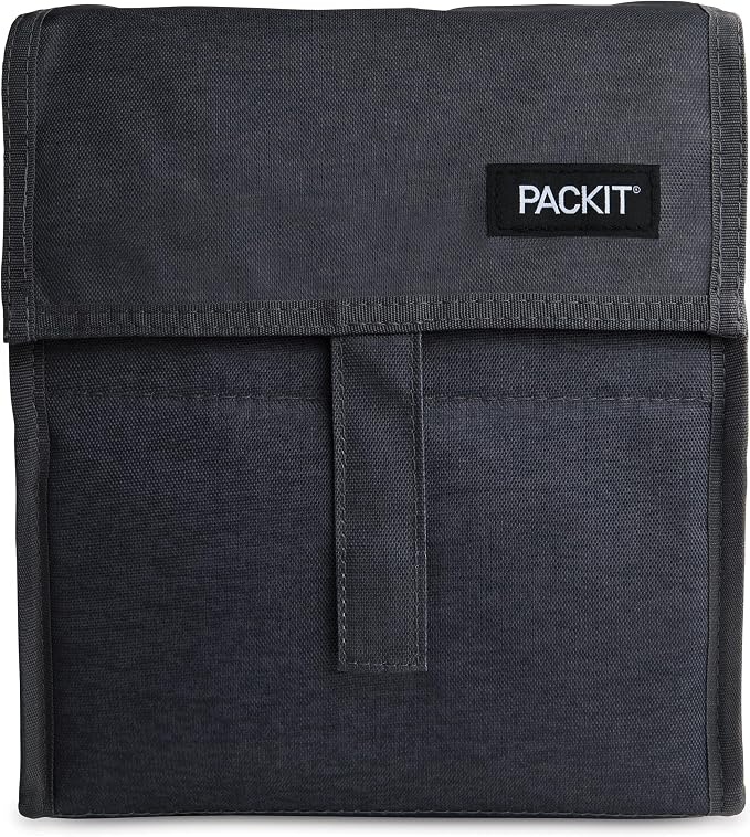 Packit® Freezable Lunch Bag, City Charcoal, Built by PackIt