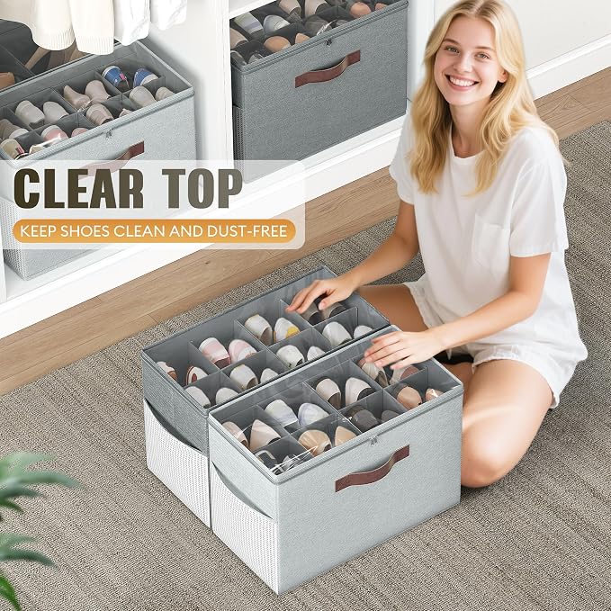 Budding Joy 2 Pack Shoe Organizer - Image 6