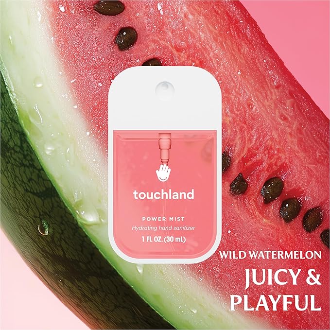 Touchland JUICY ESCAPE Body and Hand Mist Essentials, Travel Size Set - Image 3