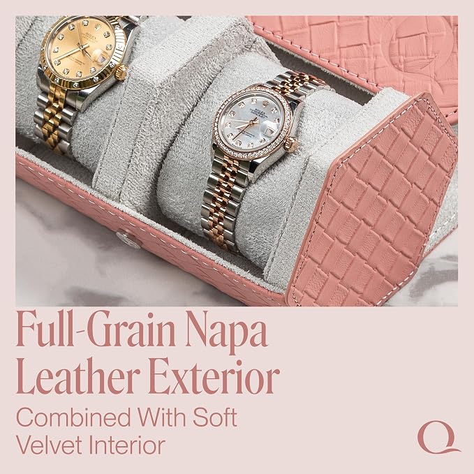 Ladies Leather Watch Rolls for Women - Image 6