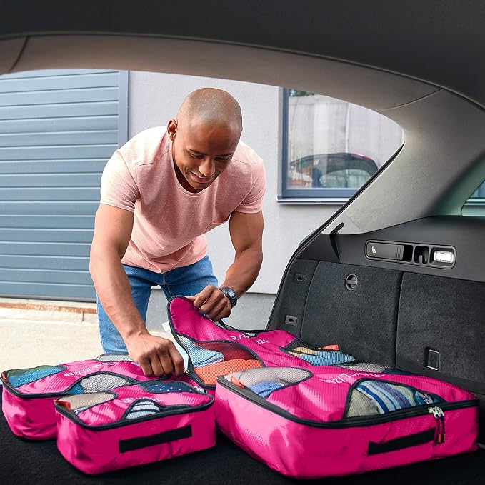 Travel Packing Cubes 5 pcs Luggage Organizer Set - Image 6
