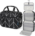 PAVILIA Hanging Toiletry Bag Travel Bag Women Men, Foldable Cosmetic Organizer by PAVILIA