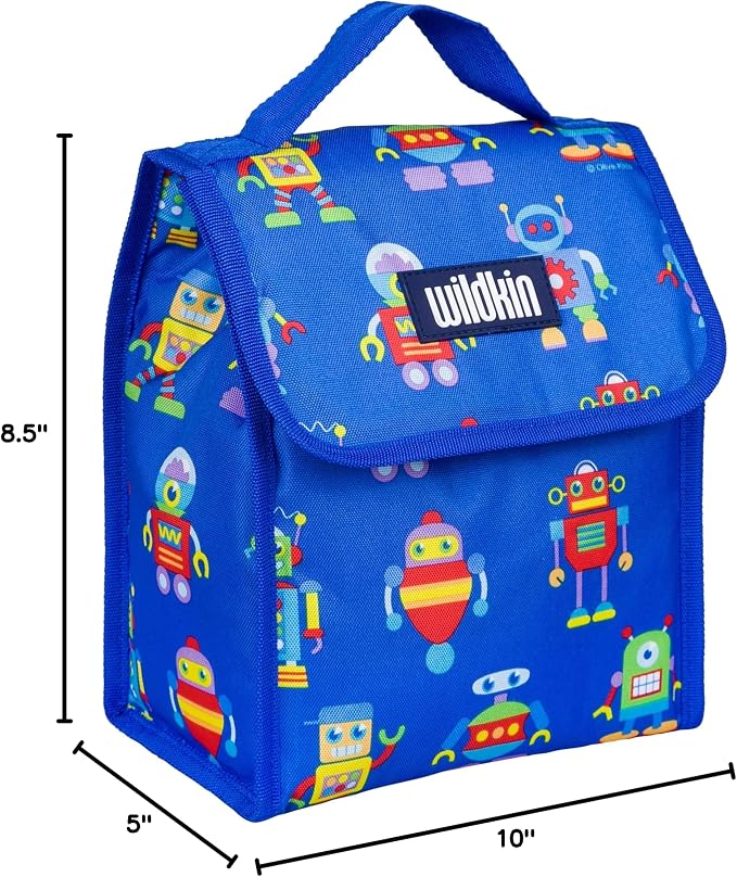 Wildkin Kids Insulated Lunch Bag – Reusable, School & Travel - Image 9