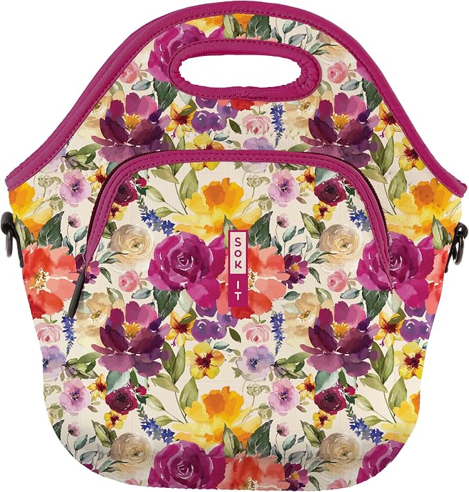 Sok It LunchTote Zippered Bag Insulated Neoprene Caddy by SokIt