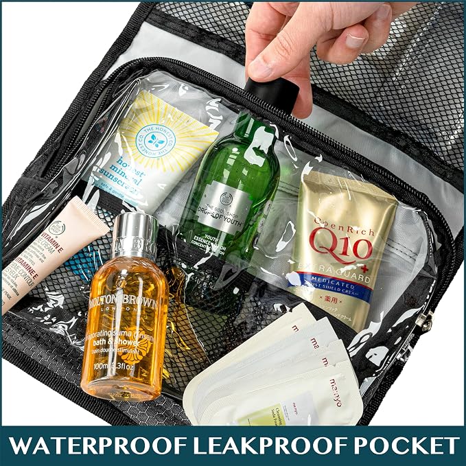 PAVILIA Travel Hanging Toiletry Bag - Image 8