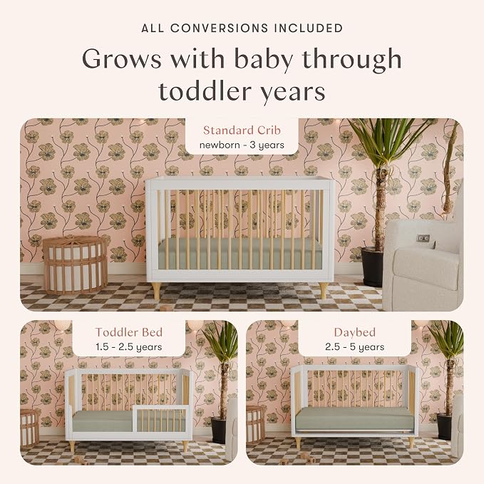 Babyletto Lolly 3-in-1 Convertible Crib - Image 3