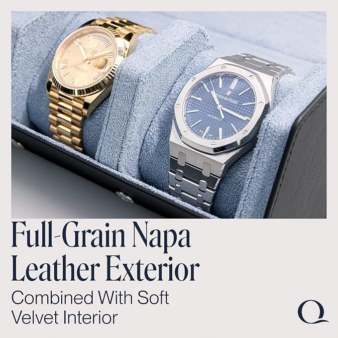 Napa Leather Watch Rolls for Men - Image 6