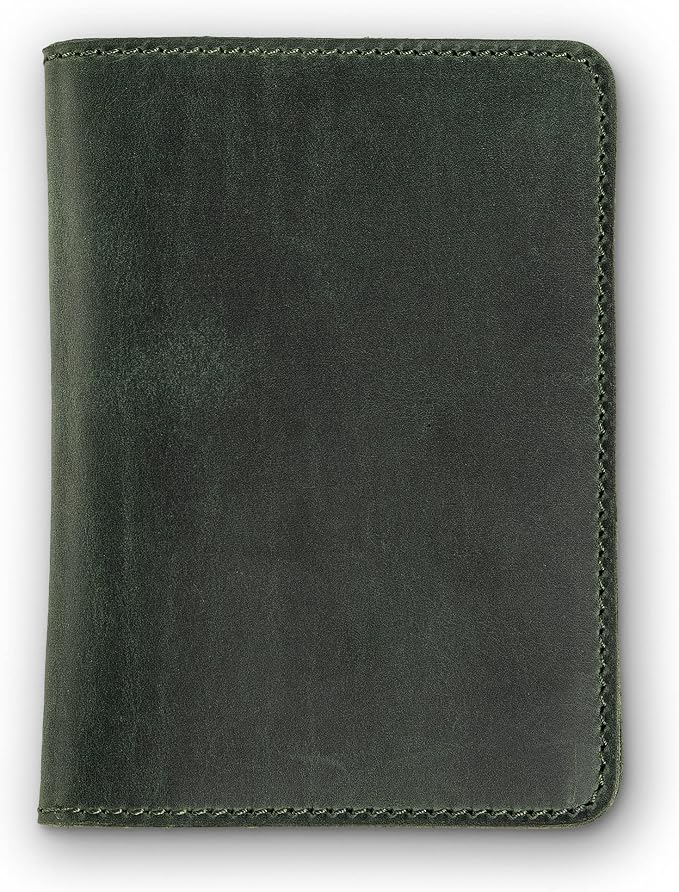 PEGAI Standard Full Grain Crazy Horse Leather Passport Holder | Custom Travel - Image 5