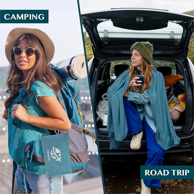 PAVILIA Travel Blanket Airplane Compact - Image 4