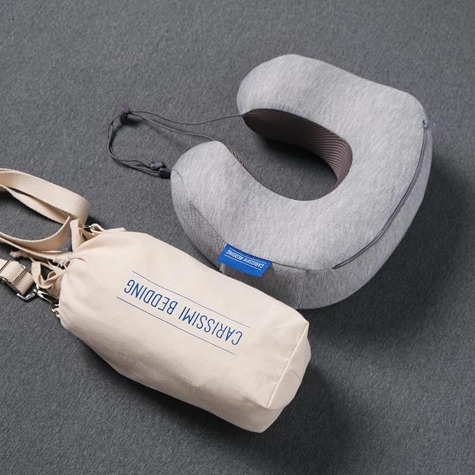 Travel Pillow with Bag – Compact Memory Foam Neck Pillow - Image 7