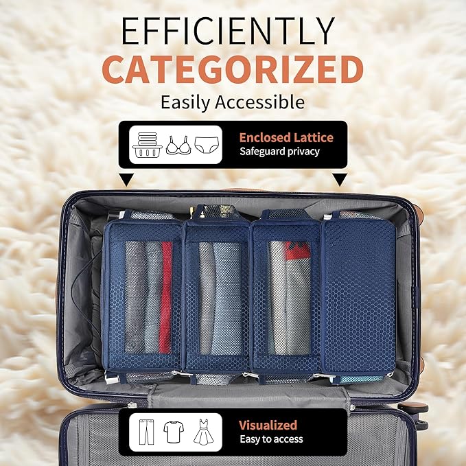 Suitcase Organizer Travel Bags Organizer - Image 3