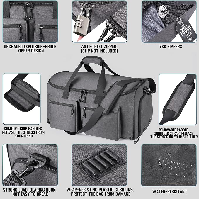 Convertible Garment Duffel Bag - Image 5