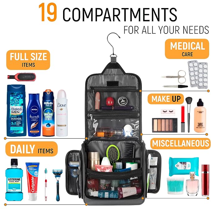 Travel Toiletry Bag for Men and Women - Image 7