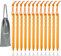 Aluminum Alloy Tent Stakes Pegs, Lightweight Metal Stakes Pegs by BIFUNIE